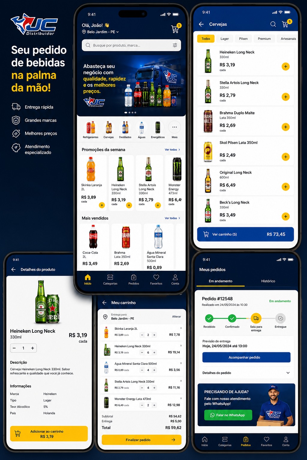 Aplicativo JC Distribuidor